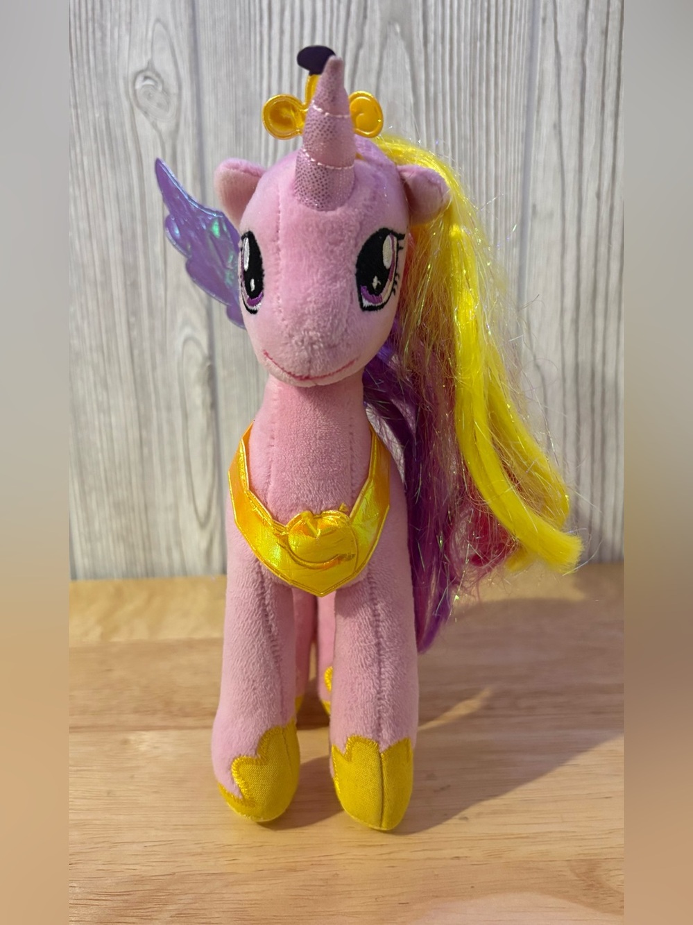 My Little Pony Princess Cadance Pink Winged Unicorn Plush Hasbro